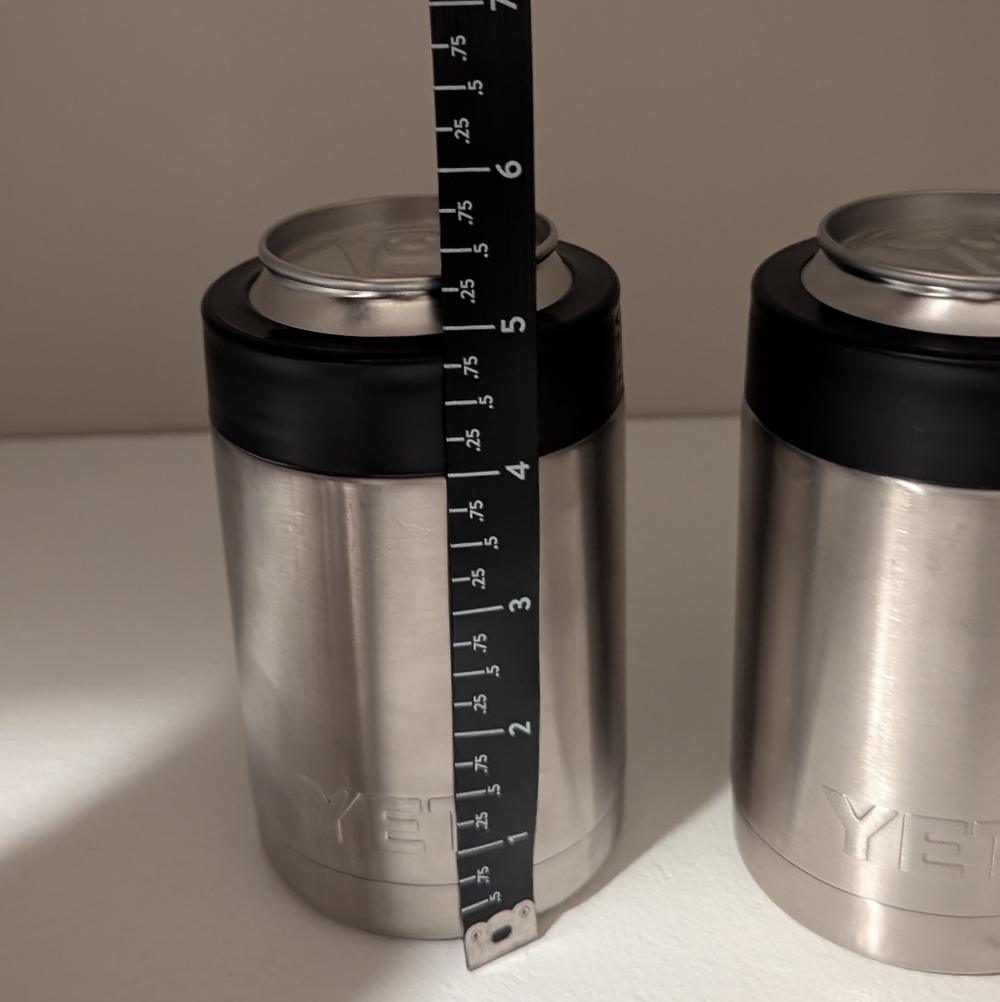 Yeti Can Tumbler Canisters For Soda & Beer Tailgating - Picture 3 of 11